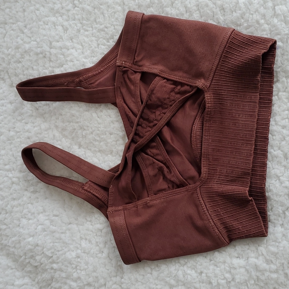 Free People Scoop Neck Good Karma Bra - Picture 3 of 13